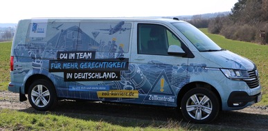 Hauptzollamt Saarbrücken: HZA-SB: Ausbildungs- und Studienplätze beim Hauptzollamt Saarbrücken zu vergeben - neues Fahrzeug unterstützt die Nachwuchswerbung des Zolls