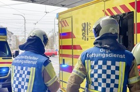 Feuerwehr Dresden: FW Dresden: Verkehrsunfall mit Verletzten