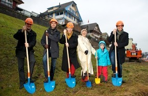 Heilpraktikerschule HPS GmbH: Heilpraktikerschule Luzern: Spatenstich in Ebikon ist erfolgt