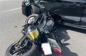 Kreispolizeibeh&ouml;rde Oberbergischer Kreis: POL-GM: Unfall im Einm&uuml;ndungsbereich