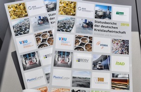 PlasticsEurope Deutschland e.V.: Statusbericht Kreislaufwirtschaft von neun Fachverbänden veröffentlicht
