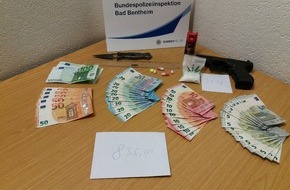 Bundespolizeiinspektion Bad Bentheim: BPOL-BadBentheim: Mit Drogen und Waffen am Bahnhof erwischt
