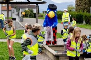 Communiqué: «De Bâle à Biasca en passant par Brigue : 60 000 bénévoles nettoient la Suisse»