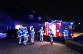 Feuerwehr Kleve: FW-KLE: Rauchentwicklung in Wohnhaus durch angebranntes Essen