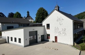 Freiwillige Feuerwehr Olsberg: FF Olsberg: Neues Feuerwehrhaus in Olsberg - Elpe