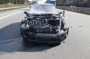 Polizeiinspektion Rotenburg: POL-ROW: ++ Autobahnpolizei sucht Zeugen nach Verkehrsunfall ++