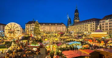 HRS - Hotel Reservation Service: Glühwein und Mandelduft: Kurztrips zu Weihnachtsmärkten sind beliebt wie nie
