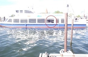 Landeswasserschutzpolizeiamt Mecklenburg-Vorpommern: LWSPA M-V: Kollision zwischen Sportboot und Fahrgastschiff auf Poel