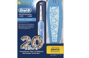 Oral-B: Rundes Jubiläum! - 20 Jahre innovative elektrische Zahnpflege von Oral-B (mit Bild)