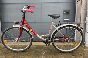 Polizeiinspektion Wilhelmshaven/Friesland: POL-WHV: Verdacht auf einen Fahrraddiebstahl, Eigentümer unbekannt