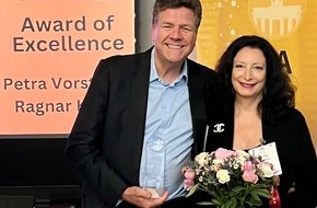 AI.GROUP: German-American tech ambassadors: serial entrepreneurs Petra Vorsteher and Ragnar Kruse receive GABA Award of Excellence