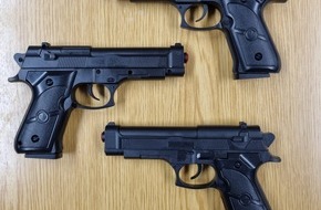 Bundespolizeiinspektion Bremen: BPOL-HB: Mit Spielzeugpistolen Polizeieinsatz verursacht