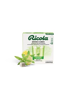 Herbal Hydration: Ricola und waterdrop® launchen gemeinsame Produkte