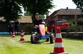 Feuerwehr Flotwedel: FW Flotwedel: Feuerwehr Winsen (Aller) siegt bei Spaßmarsch der Ortsfeuerwehr Wiedenrode