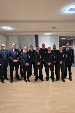 FW-OE: Feierstunde der Feuerwehr im Rathaus
