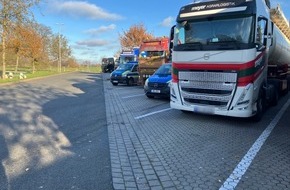 Polizeiinspektion Rotenburg: POL-ROW: ++ A1-Kontrollen: Polizei nimmt gewerblichen Güterverkehr ins Visier ++