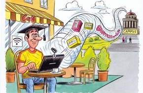 SWITCH: Meilenstein der e-Academia - Studenten surfen an öffentlichen Hotspots wie an der Hochschule