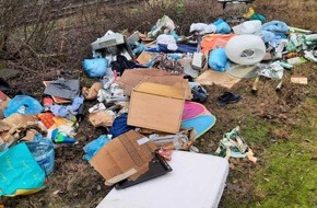Bundespolizeiinspektion Hannover: BPOL-H: Illegale Müllentsorgung am Güterbahnhof