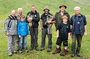 Nationalpark Hohe Tauern: Seit über 20 Jahren wird der größte Greifvogel Europas, der Bartgeier, wieder in den Alpen angesiedelt - BILD