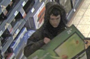 Polizeiinspektion Cuxhaven: POL-CUX: Öffentlichkeitsfahndung nach Ladendieb, der Detektiv mit Spritze bedroht hat (Bilder als Download in der digitalen Pressemappe)