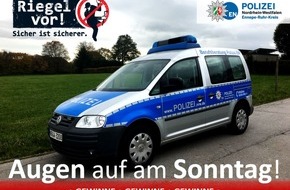 Kreispolizeibehörde Ennepe-Ruhr-Kreis: POL-EN: Ennepe-Ruhr-Kreis - Riegel vor - Aktionstag 2020 zum Einbruchsschutz