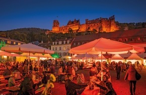 Heidelberg Marketing GmbH: Wein, Genuss und Musik auf dem Karlsplatz