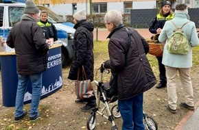 Polizeiinspektion Heidekreis: POL-HK: Walsrode: Kontaktbeamtinnen auf dem Wochenmarkt
