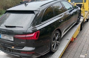 Bundespolizeiinspektion Bad Bentheim: BPOL-BadBentheim: Raten nicht bezahlt - Auto sichergestellt