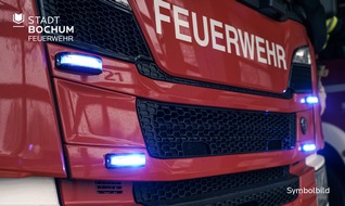 Feuerwehr Bochum: FW-BO: Brennende Werkstatt in Bochum-Grumme
