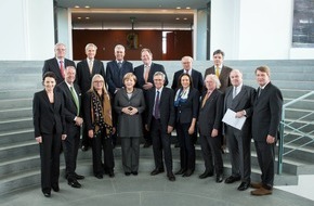 VAUNET - Verband Privater Medien: Erstes Treffen der Deutschen Content Allianz mit Bundeskanzlerin Angela Merkel: Auftakt zu einem kontinuierlichen Dialog (BILD)
