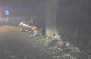 Polizeiinspektion Delmenhorst / Oldenburg - Land / Wesermarsch: POL-DEL: Landkreis Oldenburg: Fahranfängerin bei Unfall in Wildeshausen leicht verletzt