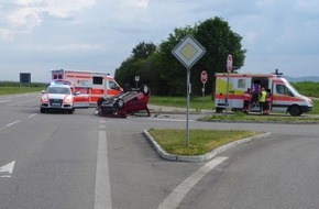 Polizeipräsidium Freiburg: POL-FR: Bad Krozingen - Schwerer Unfall auf der B3