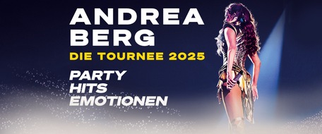 act entertainment ag: Andrea Berg - Party, Hits, Emotionen – Die Tournee 2025 | 16.03.2025, Hallenstadion, Zürich