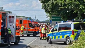 Freiwillige Feuerwehr Burscheid: FW Burscheid: Verkehrsunfall mit mehreren Verletzten auf der Autobahn