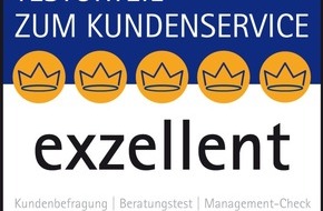 DVAG Deutsche Vermögensberatung AG: Deutsche Vermögensberatung (DVAG): Gütesiegel "exzellent" im Service-Rating (BILD)