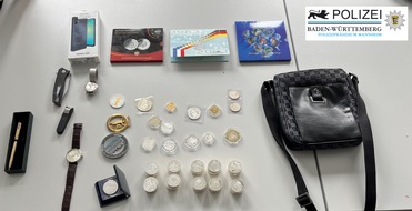 Polizeipräsidium Mannheim: POL-MA: BAB6/St. Leon-Rot/Rhein-Neckar-Kreis: Tatort gesucht! Wertgegenstände bei verdächtigen Personen sichergestellt!