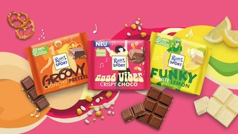 Alfred Ritter GmbH & Co. KG: Ritter Sport Tasty Vibes Edition mit neuer 100 Gramm Sorte