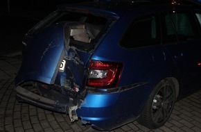 Polizeipräsidium Hamm: POL-HAM: Autofahrt endet im Vorgarten - Fahrer alkoholisiert