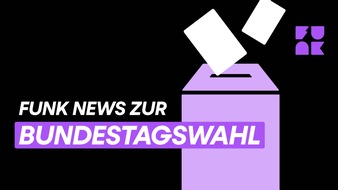 funk von ARD und ZDF: Bundestagswahl 2025: neue Perspektiven für junge Wähler:innen