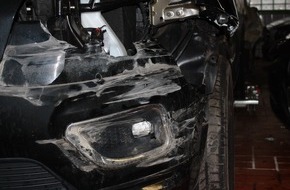 Polizei Hagen: POL-HA: Gestohlenes Auto stark beschädigt gefunden