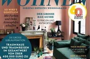 Gruner+Jahr, SCHÖNER WOHNEN: Die Marke SCHÖNER WOHNEN präsentiert sich zum 60. Geburtstag modern, erfolgreich und innovativ wie nie