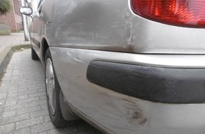 Kreispolizeibehörde Kleve: POL-KLE: Goch- Unfallflucht/ Geparkter Mitsubishi Carisma beschädigt