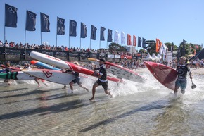 ICF SUP World Cup in Scharbeutz - Sebastian Brendel und Sonni Hönscheid sind am Start