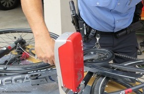 Polizeipräsidium Mittelhessen - Pressestelle Wetterau: POL-WE: Polizei in Büdingen codiert Fahrräder / Telefonische Anmeldung erforderlich
