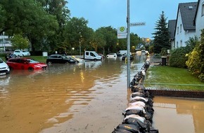 Feuerwehr Erkrath: FW-Erkrath: Lageentwicklung nach dem Hochwasser in Erkrath Pressemitteilung der Stadt Erkrath