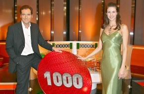 Kabel Eins: Das "Glücksrad" feiert seine 1.000ste Sendung bei Kabel 1!!!