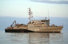 Presse- und Informationszentrum Marine: Marine - Pressemitteilung / Pressetermin: Minentauchereinsatzboot "Rottweil" beteiligt sich an NATO-Verband