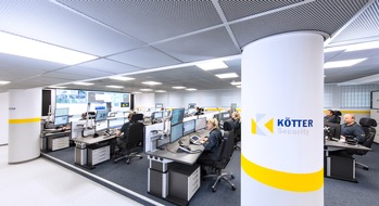 KÖTTER Services: KÖTTER Security investiert Millionen in High-Tech-Infrastruktur/ Neue Leitstelle, modernes Rechenzentrum, Hochsicherheitsbereich