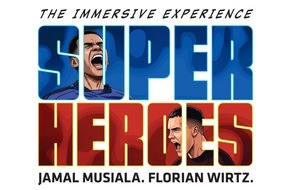 DFB-Stiftung Deutsches Fu&szlig;ballmuseum: Medieneinladung: Ausstellungser&ouml;ffnung SUPERHEROES. Jamal Musiala. Florian Wirtz.