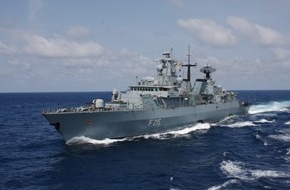 Presse- und Informationszentrum Marine: Fregatte "Brandenburg" kehrt von NATO-Einsatz in der Ägäis zurück